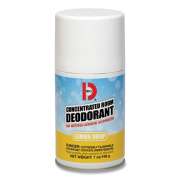 Picture of Metered Concentrated Room Deodorant, Lemon Scent, 7 Oz Aerosol Spray, 12/carton