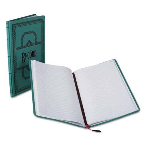Picture of Account Record Book, Record-Style Rule, Blue Cover, 11.75 X 7.25 Sheets, 150 Sheets/book