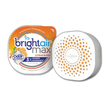 Picture of Max Odor Eliminator Air Freshener, Citrus Burst, 8 Oz Jar, 6/carton
