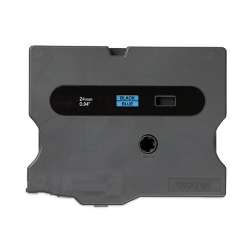 Picture of Tx Tape Cartridge For Pt-8000, Pt-Pc, Pt-30/35, 1" X 50 Ft, Black On Blue