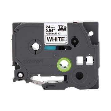 Picture of Tze Flexible Tape Cartridge For P-Touch Labelers, 0.94" X 26.2 Ft, Black On White