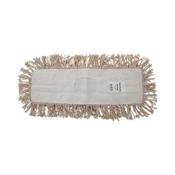 Picture of Industrial Dust Mop Head, Hygrade Cotton, 18w X 5d, White