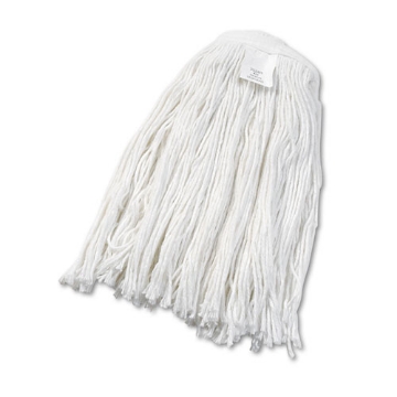 Picture of Cut-End Wet Mop Head, Rayon, No. 24, White