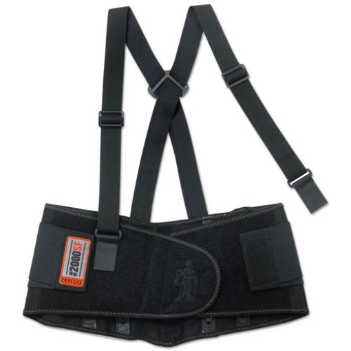 Picture of ProFlex 2000SF High-Performance Spandex Back Support Brace, X-Large, 38" to 42" Waist, Black