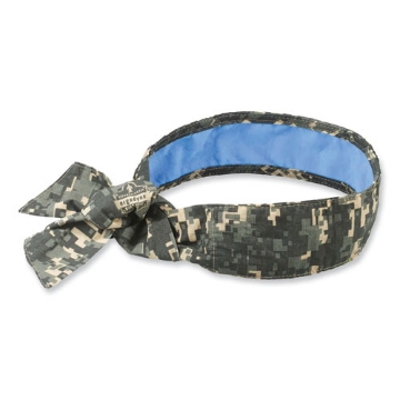 Picture of Chill-Its 6700CT Cooling Bandana PVA Tie Headband, One Size Fits Most, Camo, Ships in 1-3 Business Days