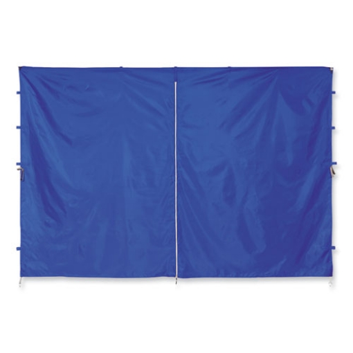 Picture of Shax 6096 Pop-Up Tent Sidewall with Zipper, Single Skin, 10 ft x 10 ft, Polyester, Blue, Ships in 1-3 Business Days