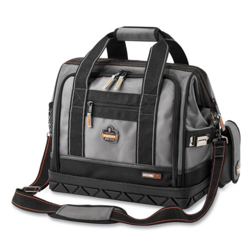Picture of Arsenal 5817 Open Face Tool Organizer, Medium, 61 Comp, 8.5x15x13.5,Ballistic Polyester,Black/Gray,Ships in 1-3 Business Days