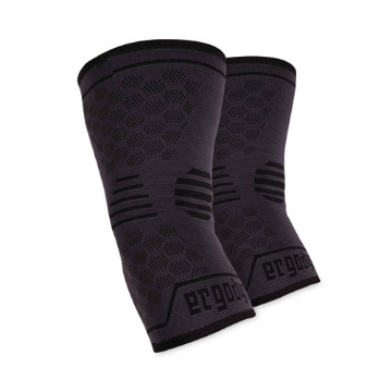 Picture of ProFlex 651 Elbow Compression Sleeve, Large, Gray/Black, Ships in 1-3 Business Days
