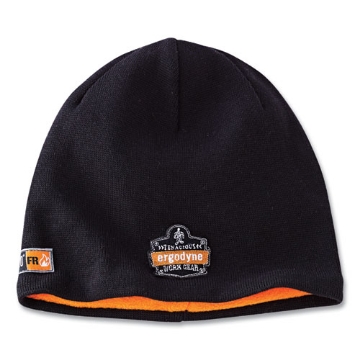 Picture of N-Ferno 6820 FR Cotton Fleece Knit Hat, One Size Fits Most, Black, Ships in 1-3 Business Days
