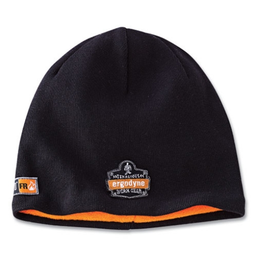 Picture of N-Ferno 6820 FR Cotton Fleece Knit Hat, One Size Fits Most, Black, Ships in 1-3 Business Days