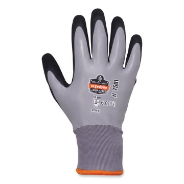 Picture of ProFlex 7501 Coated Waterproof Winter Gloves, Gray, 2X-Large, Pair, Ships in 1-3 Business Days