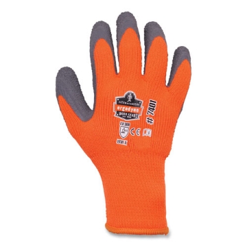 Picture of ProFlex 7401-CASE Coated Lightweight Winter Gloves, Orange, 2X-Large, 144 Pairs/Carton, Ships in 1-3 Business Days