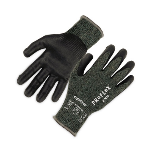 Picture of ProFlex 7070 ANSI A7 Nitrile Coated CR Gloves, Green, X-Large, 12 Pairs/Pack, Ships in 1-3 Business Days