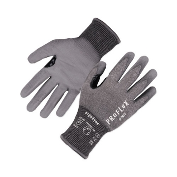 Picture of ProFlex 7071 ANSI A7 PU Coated CR Gloves, Gray, 2X-Large, Pair, Ships in 1-3 Business Days