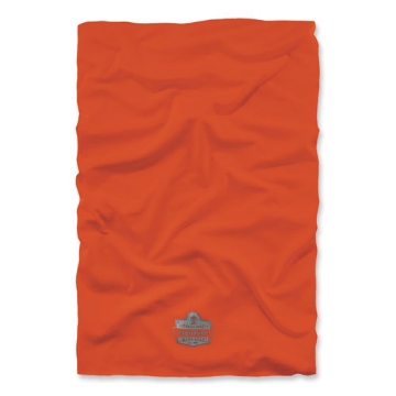 Picture of Chill-Its 6487 Cooling Performance Knit Multi-Band, Polyester/Spandex, One Size, Hi-Vis Orange, Ships in 1-3 Business Days