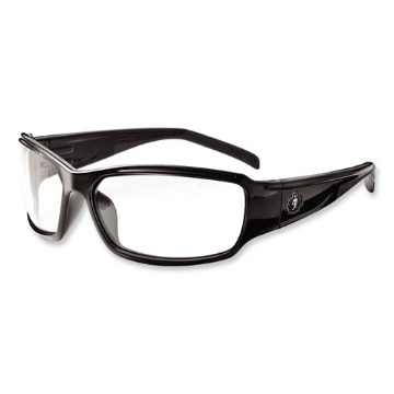 Picture of Skullerz Thor Safety Glasses, Black Nylon Impact Frame, Anti-Fog Clear Polycarbonate Lens, Ships in 1-3 Business Days