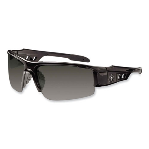 Picture of Skullerz Dagr Safety Glasses, Black Nylon Impact Frame, Polarized Smoke Polycarbonate Lens, Ships in 1-3 Business Days