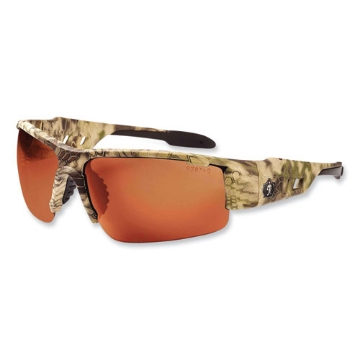 Picture of Skullerz Dagr Safety Glasses, Kryptek Highlander Nylon Impact Frame, Copper Polycarbonate Lens, Ships in 1-3 Business Days