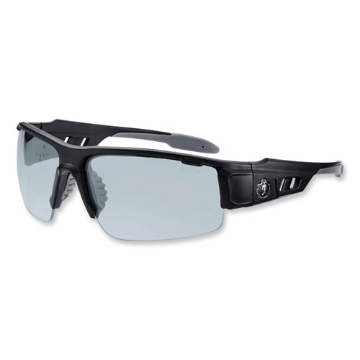 Picture of Skullerz Dagr Safety Glasses, Black Nylon Impact Frame, AntiFog Indoor/Outdoor Polycarbonate Lens, Ships in 1-3 Business Days