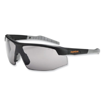 Picture of Skullerz Skoll Safety Glasses, Matte Black Nylon Impact Frame, Smoke Polycarbonate Lens, Ships in 1-3 Business Days