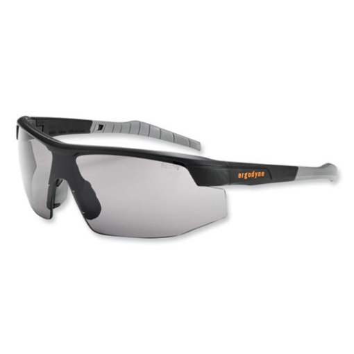 Picture of Skullerz Skoll Safety Glasses, Matte Black Nylon Impact Frame, Anti-Fog Smoke Polycarbonate Lens, Ships in 1-3 Business Days