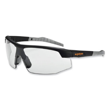 Picture of Skullerz Skoll Safety Glasses, Black Nylon Impact Frame, AntiFog, Indoor/Outdoor Polycarbon Lens, Ships in 1-3 Business Days