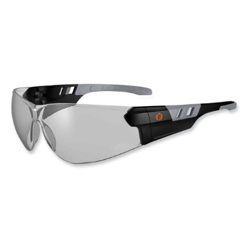 Picture of Skullerz Saga Frameless Safety Glasses, Black Nylon Impact Frame, AntiFog Indr/Outdr Polycarb Lens,Ships in 1-3 Business Days