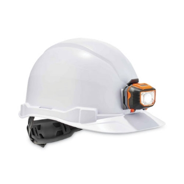 Picture of Skullerz 8970LED Class E Hard Hat Cap Style with LED Light, White, Ships in 1-3 Business Days