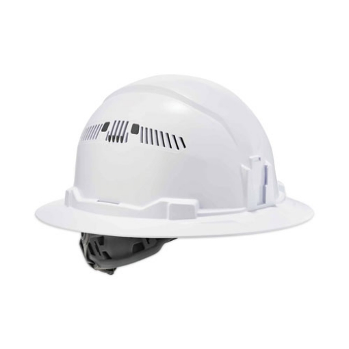 Picture of Skullerz 8973 Class C Hard Hat Full Brim, White, Ships in 1-3 Business Days