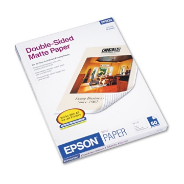 Picture of Premium Matte Presentation Paper, 9 Mil, 8.5 X 11, Matte Bright White, 50/pack