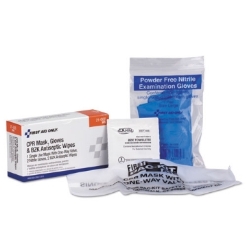 Picture of Cpr Mask With Gloves And Wipes, 2 Gloves, 2 Wipes