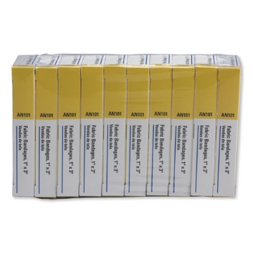 Picture of First-Aid Refill Fabric Adhesive Bandages, 1 X 3, 160/pack