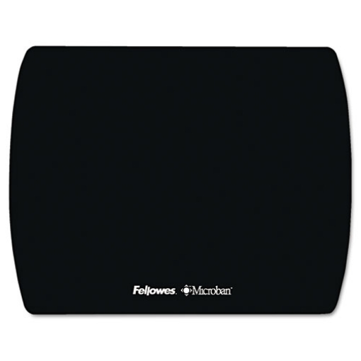 Picture of Ultra Thin Mouse Pad with Microban Protection, 9 x 7, Black