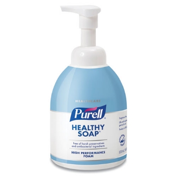 Picture of Healthcare Healthy Soap High Performance Foam, Fragrance-Free, 535 Ml Pump Bottle, 4/carton
