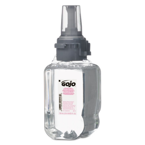 Picture of Clear and Mild Foam Handwash Refill, For ADX-7 Dispenser, Fragrance-Free, 700 mL, Clear, 4/Carton