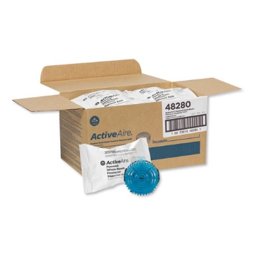 Picture of Activeaire Powered Whole-Room Freshener, Coastal Breeze, Gel, Cartridge, 12/carton