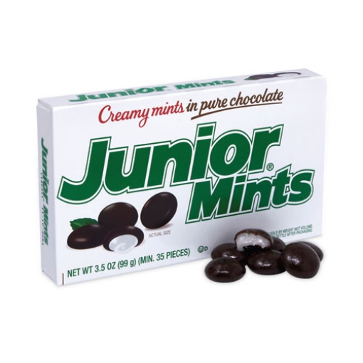 Picture of Theater Box, Dark Chocolate Mint, 3.5 oz Box, 12/Carton, Ships in 1-3 Business Days