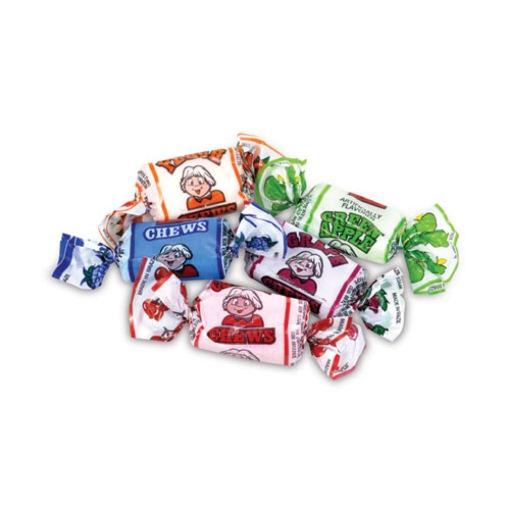 Picture of Assorted Fruit Chews, 1.5 Lb Bag, Approx. 240 Pieces, Ships In 1-3 Business Days