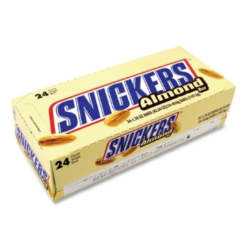 Picture of Almond Bar, 1.76 Oz Bar, 24 Bars/box, Ships In 1-3 Business Days