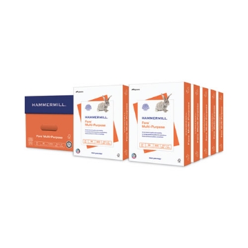 Picture of Fore Multipurpose Print Paper, 96 Bright, 20 lb Bond Weight, 8.5 x 11, White, 500 Sheets/Ream, 10 Reams/Carton