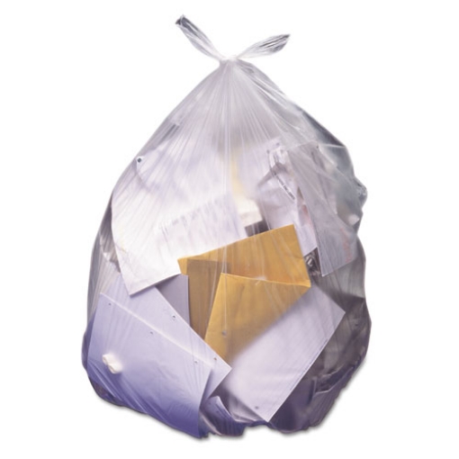 Picture of High-Density Waste Can Liners, 45 gal, 14 mic, 40" x 48", Natural, 250/Carton