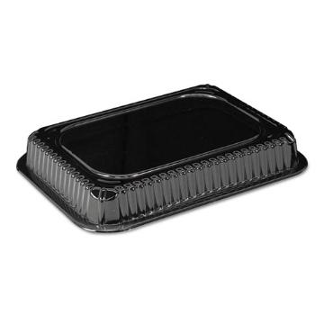 Picture of PLASTIC DOME LIDS, FITS 1 LB OBLONG PAN, CLEAR, 1,000/CARTON