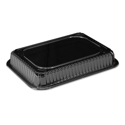 Picture of PLASTIC DOME LIDS, FITS 1 LB OBLONG PAN, CLEAR, 1,000/CARTON