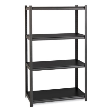 Picture of Iron Horse 3200 Rivet Shelving, Four-Shelf, 36w x 18d x 60h, Gray, Ships in 4-6 Business Days