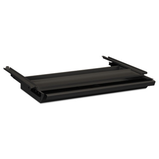 Picture of CENTER DRAWER WITH CORE REMOVABLE LOCKS, METAL, 24.75W X 14.75D X 3H, CHARCOAL