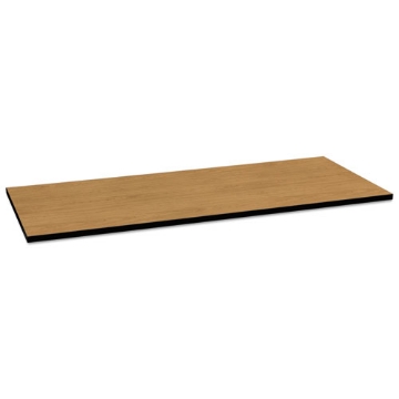 Picture of Huddle Multipurpose Rectangular Top, 72w X 30d, Harvest/black
