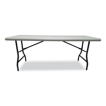 Picture of IndestrucTable Industrial Folding Table, Rectangular, 72" x 30" x 29", Platinum