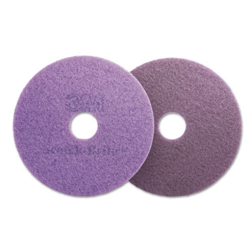 Picture of Diamond Floor Pads, 16" Diameter, Purple, 5/carton
