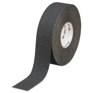 Picture of Safety-Walk Slip-Resistant Medium Resilient Tread Rolls, 2" X 60 Ft, Black, 2/carton