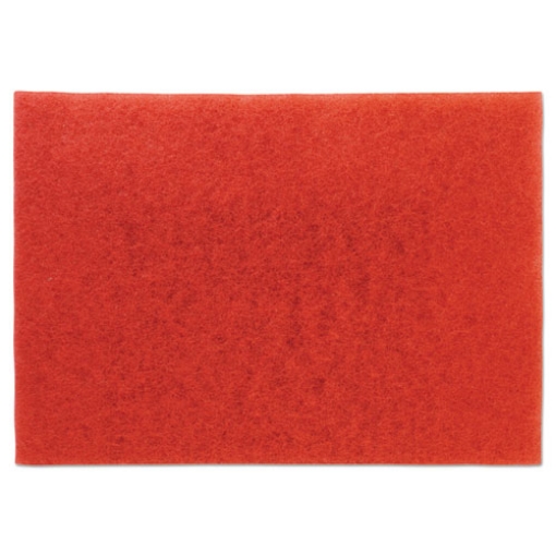 Picture of Low-Speed Buffer Floor Pads 5100, 28 X 14, Red, 10/carton